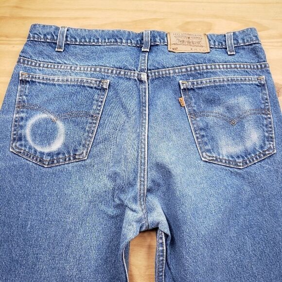 Vintage 90s Levi's Orange Tab High Rise Loose Fit Jeans - Picture 2 of 8